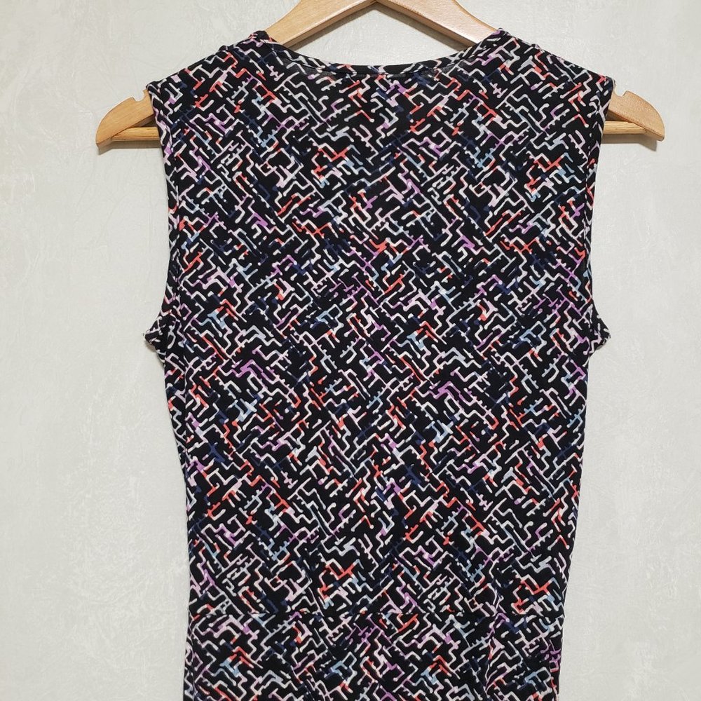 French Connection Multicolor Patterned Keyhole Fa… - image 5